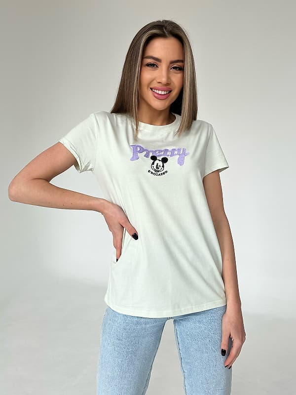 Футболки ISSA PLUS WN20-449 м'ятний
