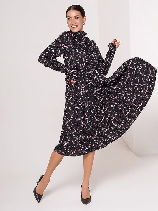 Сукні ISSA PLUS SA-120A чорний