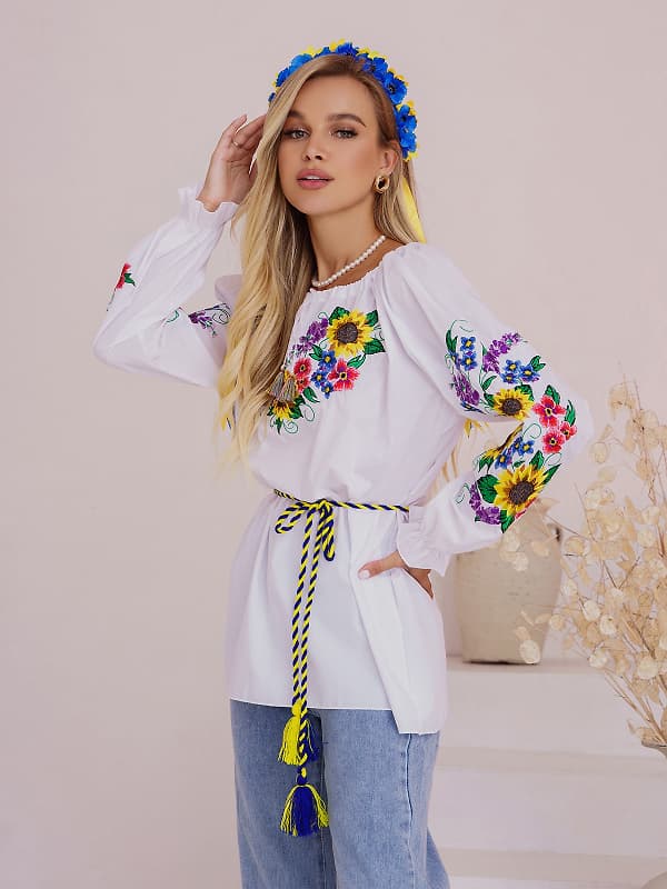 Блузи ISSA PLUS WN20-305 білий