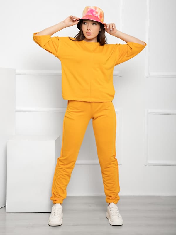 Спортивні костюми ISSA PLUS 11970 гірчичний
