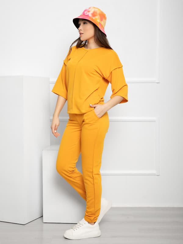 Спортивні костюми ISSA PLUS 11970 гірчичний