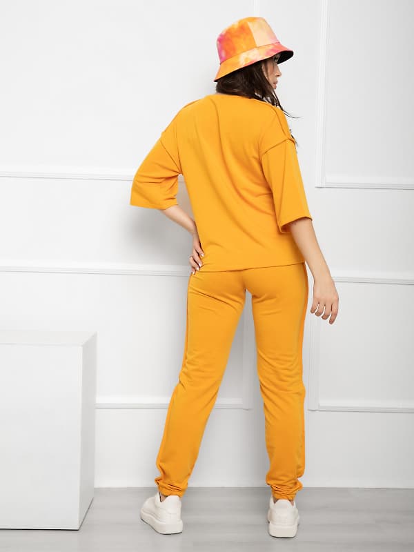 Спортивні костюми ISSA PLUS 11970 гірчичний