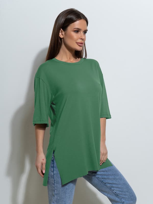 Футболки ISSA PLUS 14495 хакі