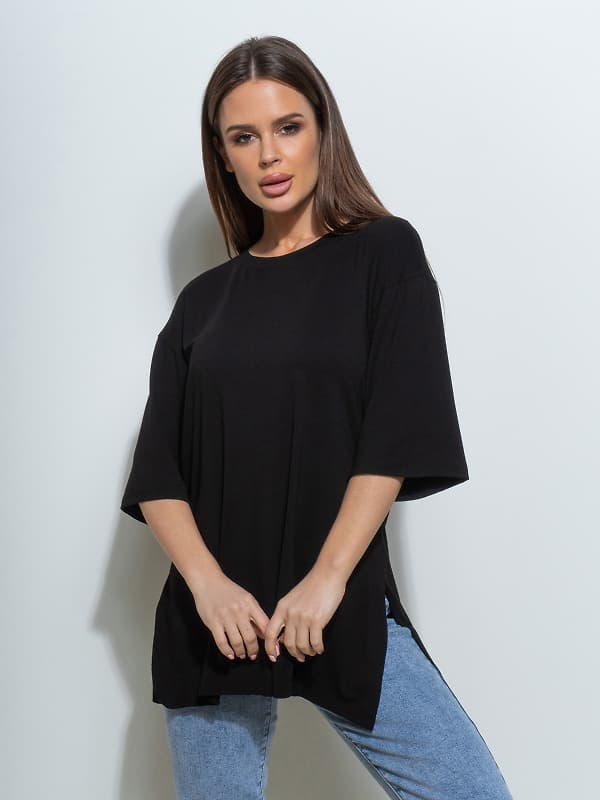 Футболки ISSA PLUS 14495 чорний