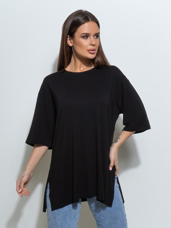 Футболки ISSA PLUS 14495 чорний