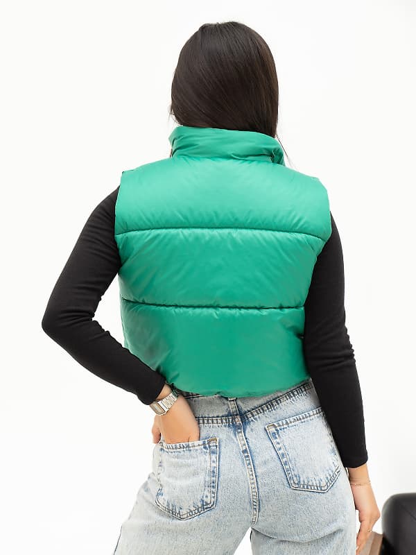 Жилетки ISSA PLUS SA-441 зелений