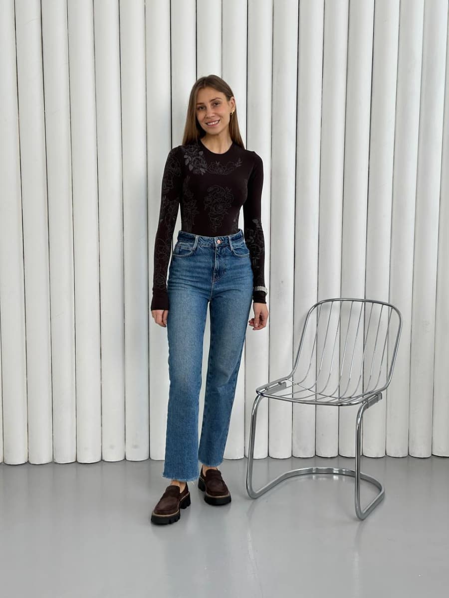 Лофери жіночі замшеві шоколадного кольору