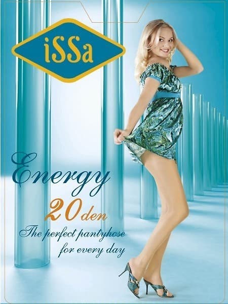 Колготки ISSA PLUS Energy20 чорний