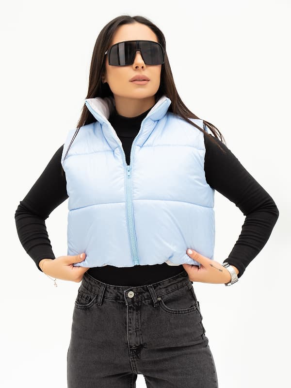 Жилетки ISSA PLUS SA-441 блакитний