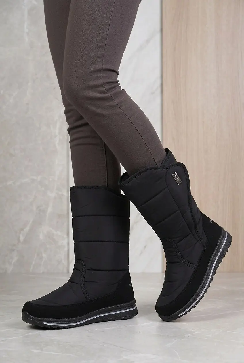Дутиші жіночі Fashion чорні з плащівки