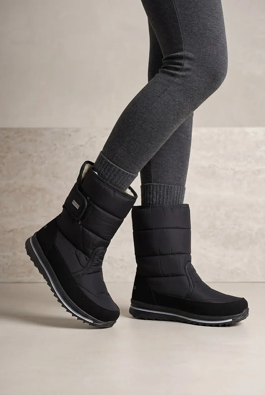 Дутиші жіночі Fashion чорні з плащівки