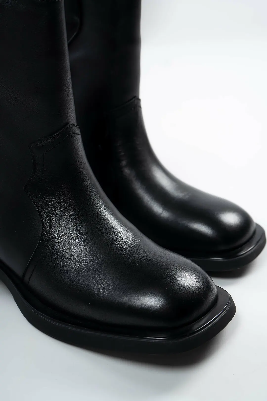 Черевики жіночі Where Uwear Натуральна шкіра чорні