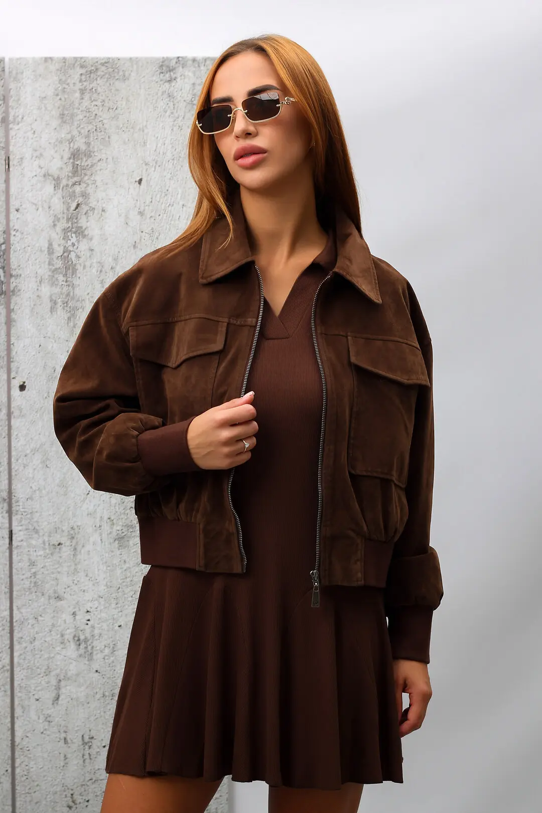 Куртка жіноча Fashion 2510 коричнева