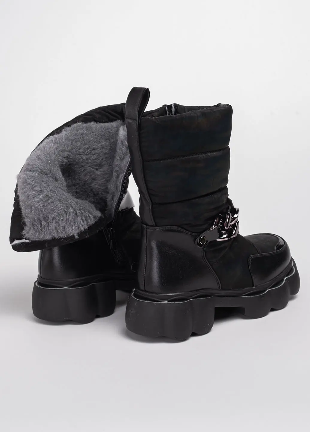 Дутики дитячі Fashion 8861-2А чорні