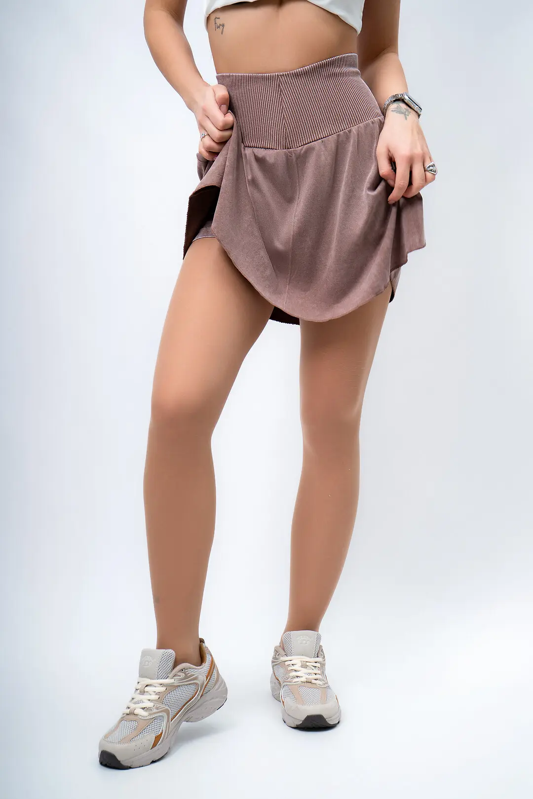 Спідниця-шорти жіноча Where Uwear коричнева