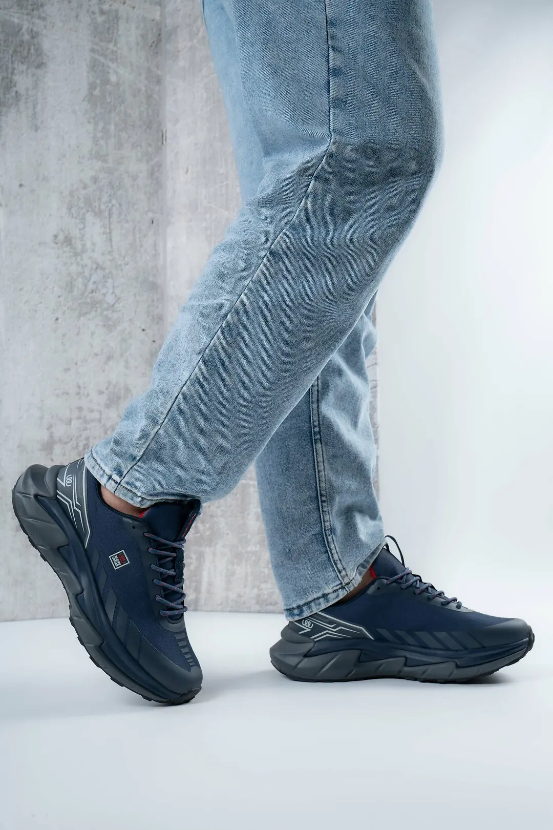 Кросівки чоловічі Where Uweare WUW5963-NAVY/BLACK сині