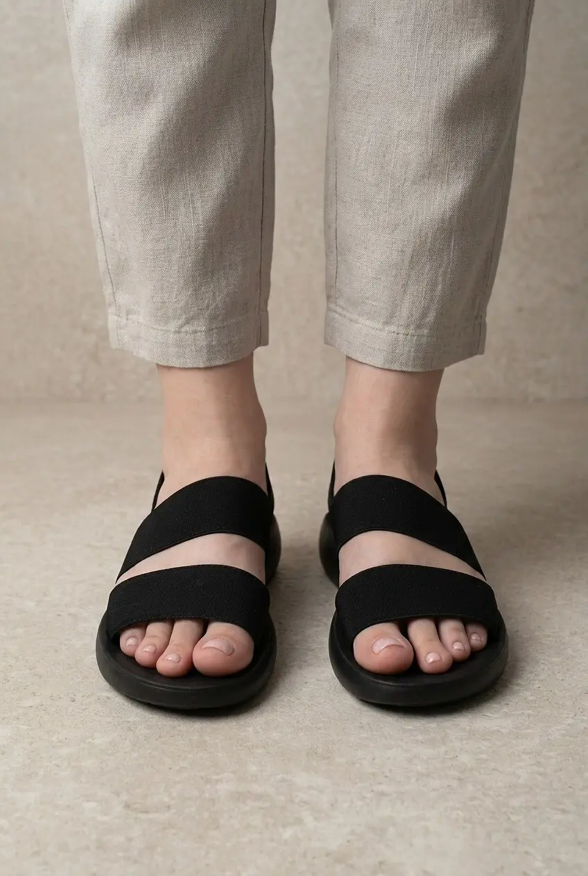 Босоніжки жіночі Where Uwear чорні
