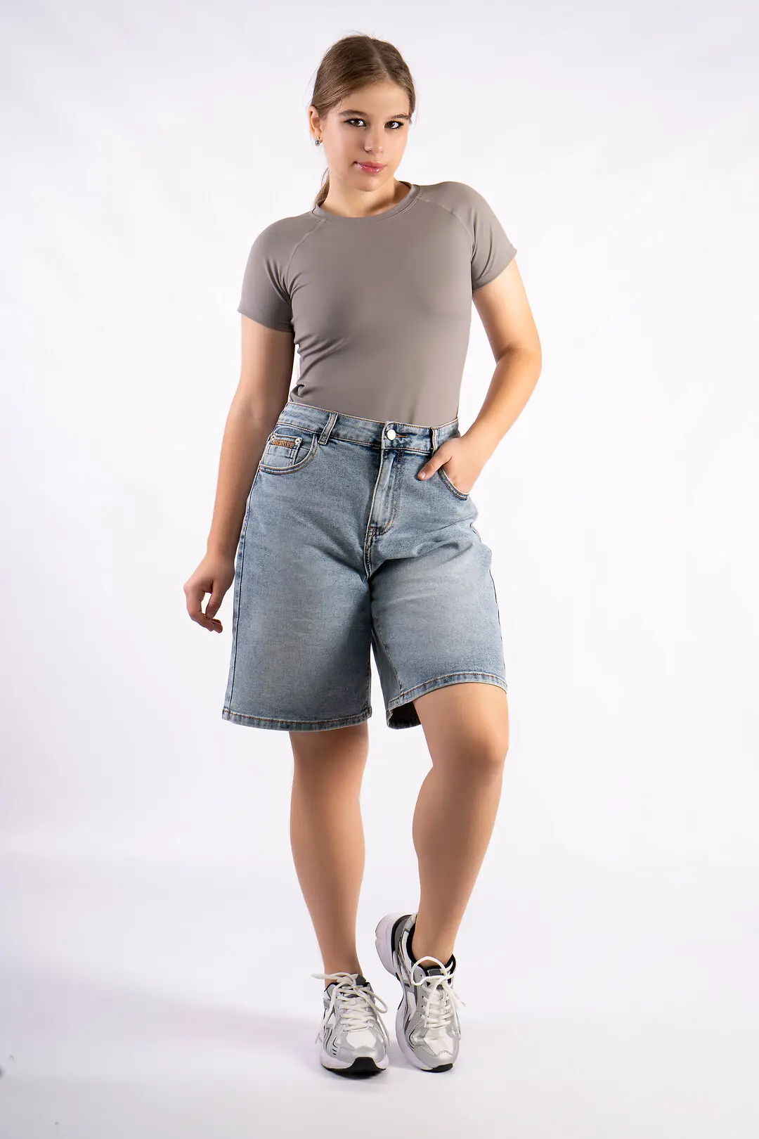 Шорти жіночі Fashion 2029 блакитні