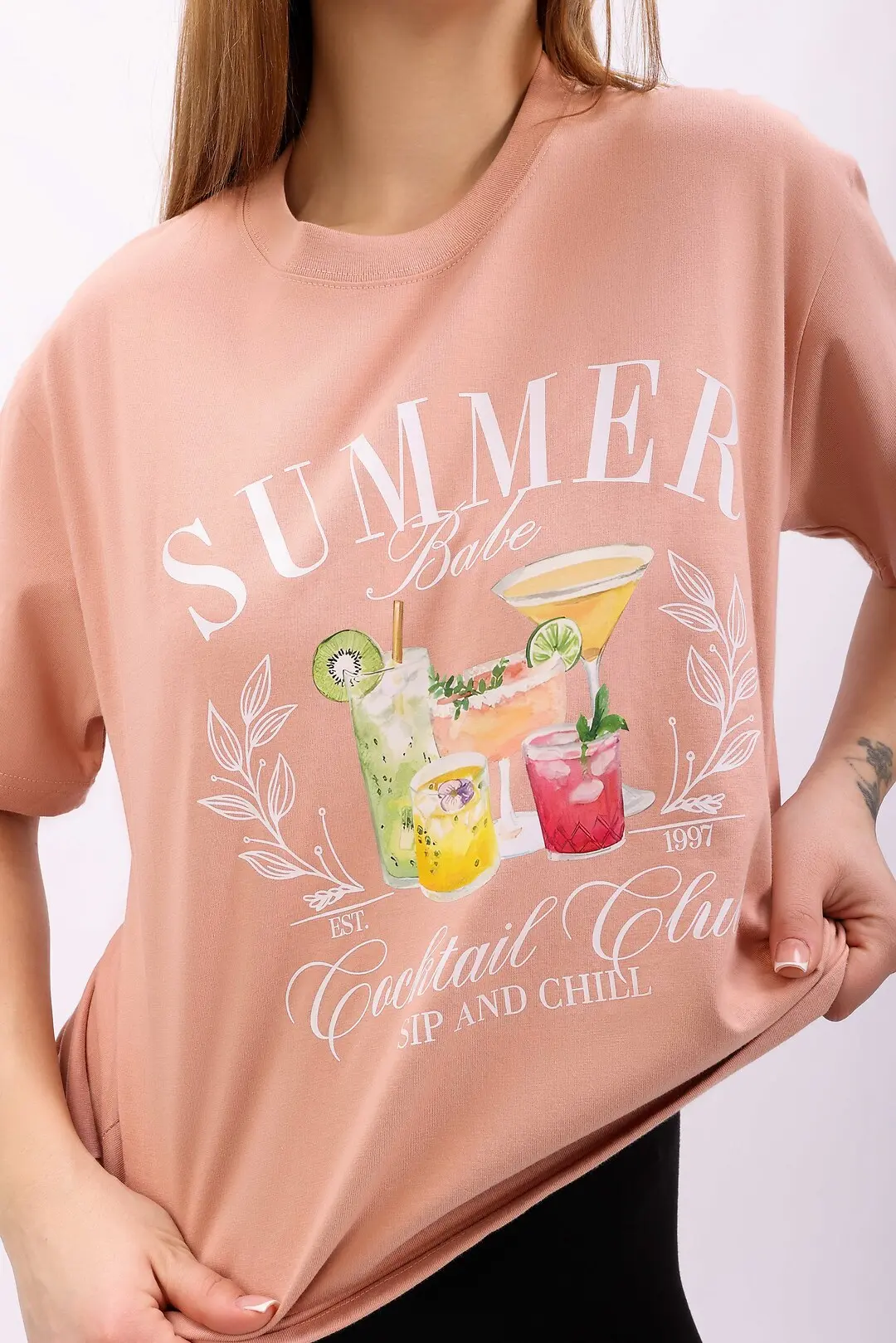 Футболка жіноча Where Uwear рожева