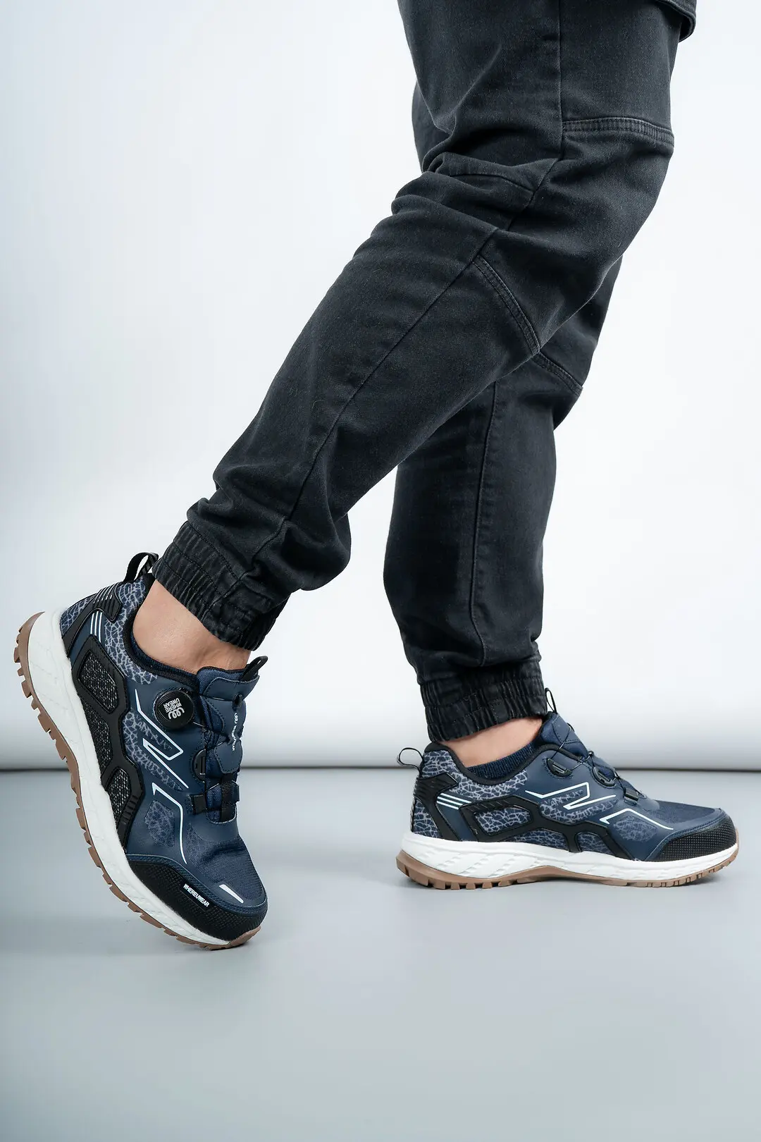 Кросівки чоловічі Where Uwear WUW5477-BLACK/BLUE сині