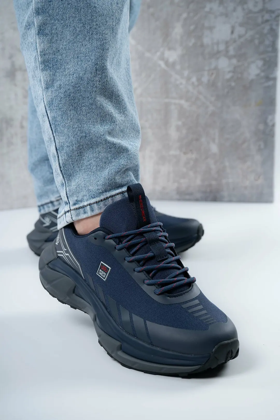 Кросівки чоловічі Where Uweare WUW5963-NAVY/BLACK сині