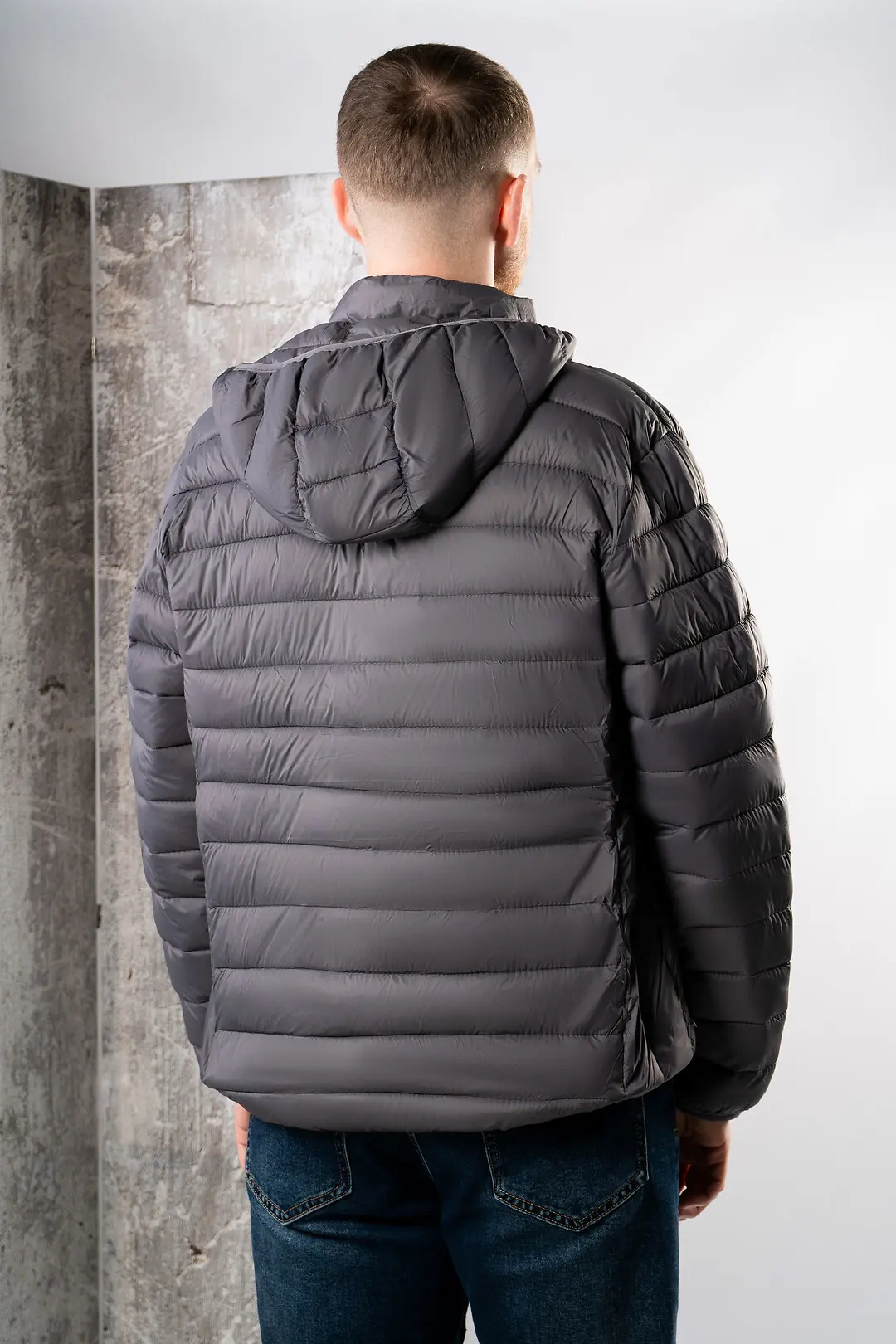Куртка чоловіча Where Uwear сіра
