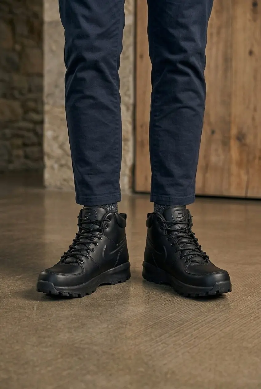 Кросівки чоловічі високі Nike MANOA LEATHER (454350-003)
