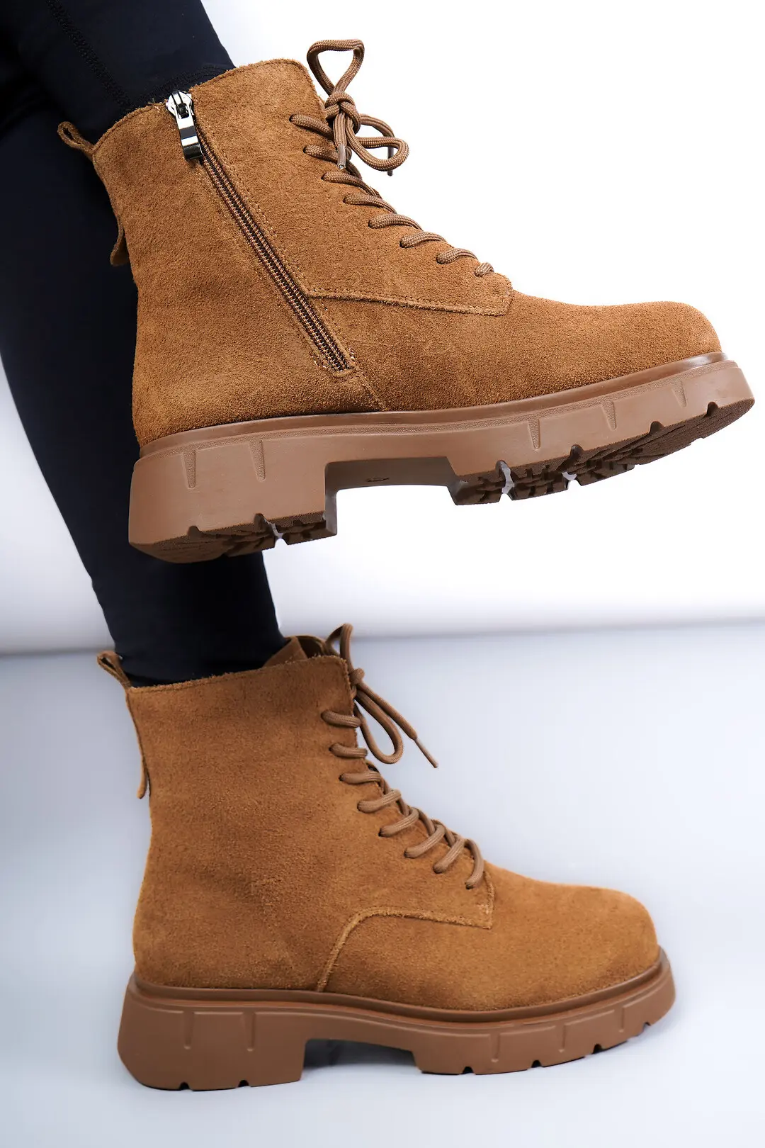 Черевики жіночі Where Uwear AS872-L891-TX228ZM коричневі