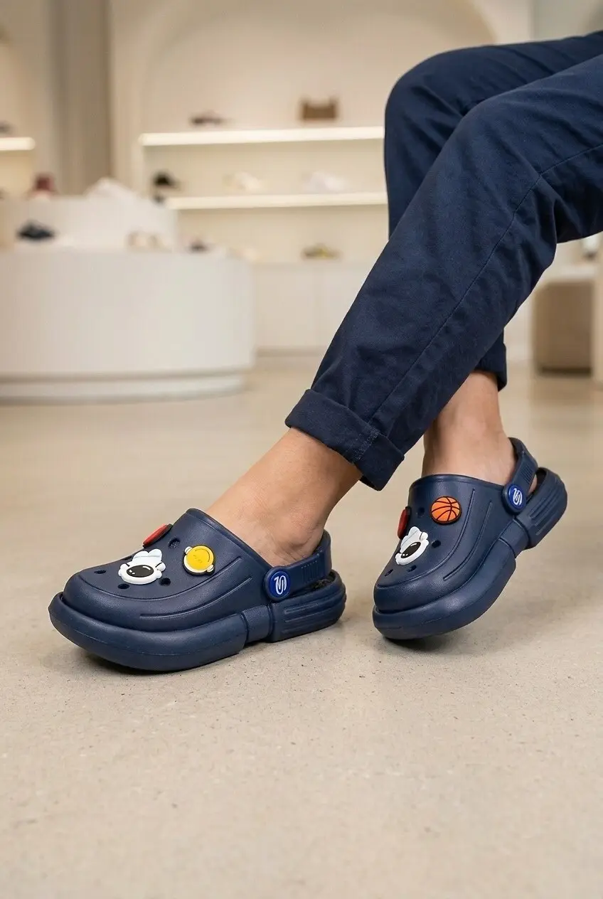 Крокси дитячі для хлопчика Fashion сині