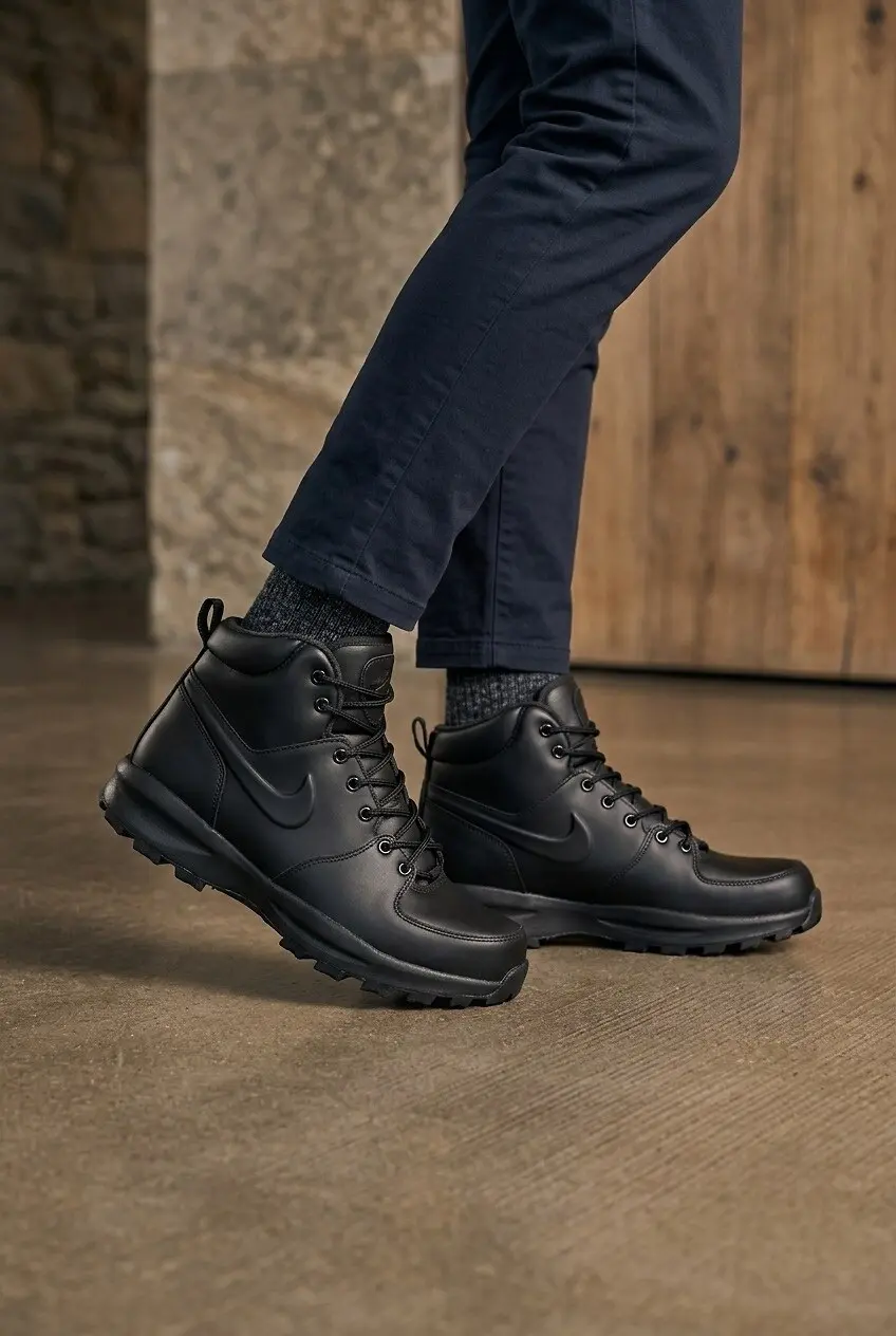 Кросівки чоловічі високі Nike MANOA LEATHER (454350-003)