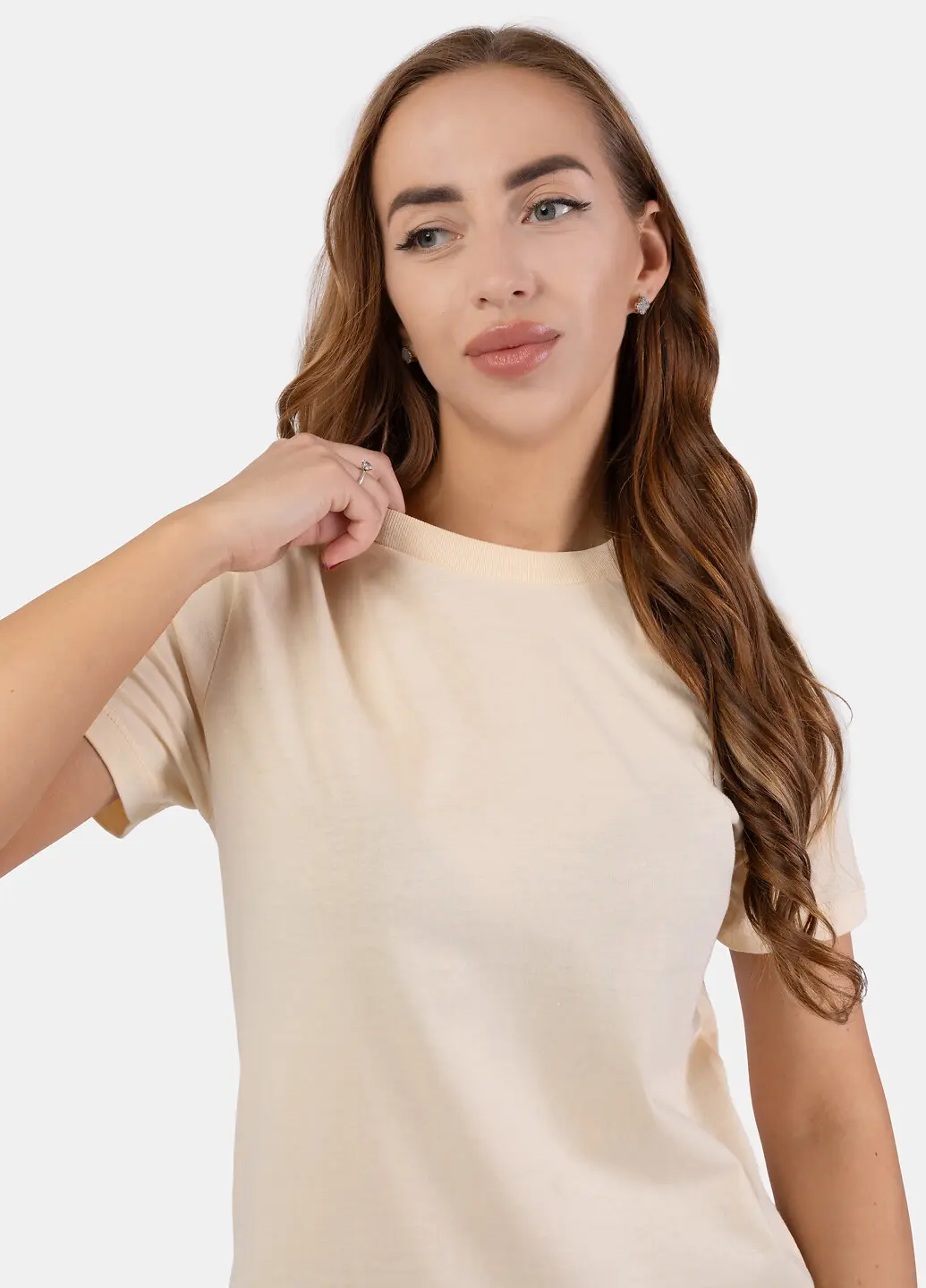 Футболка жіноча Fashion бежева