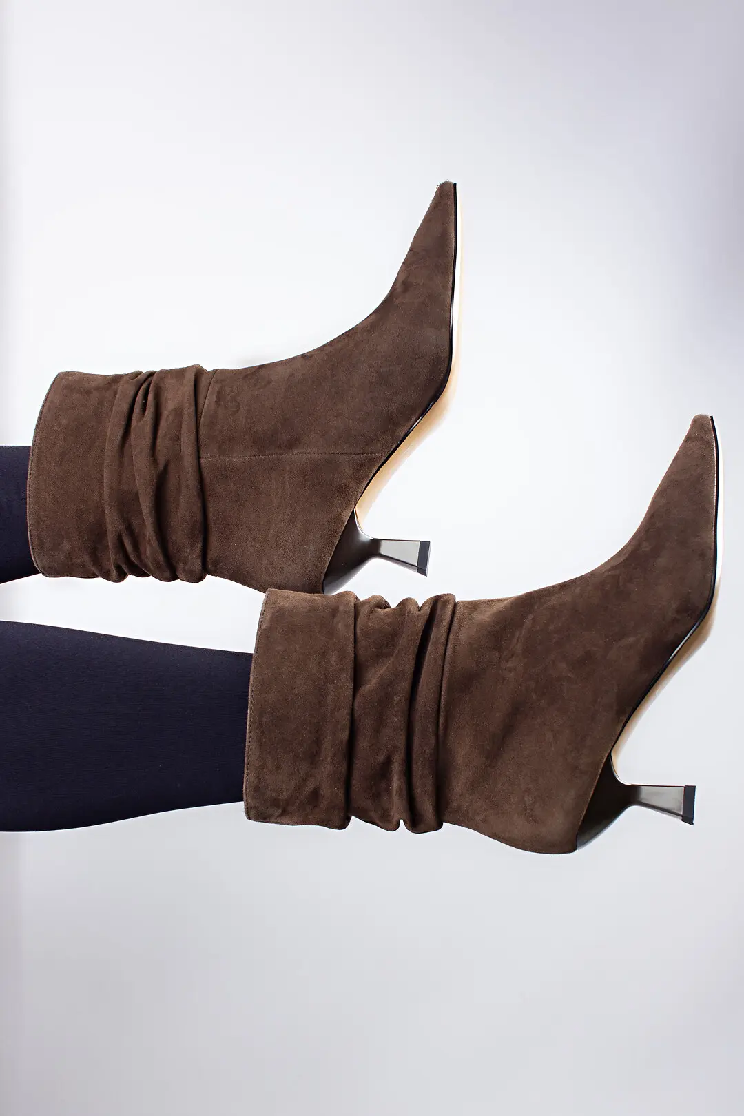 Черевики жіночі Where Uwear K522-602-2 натуральна замша коричневі