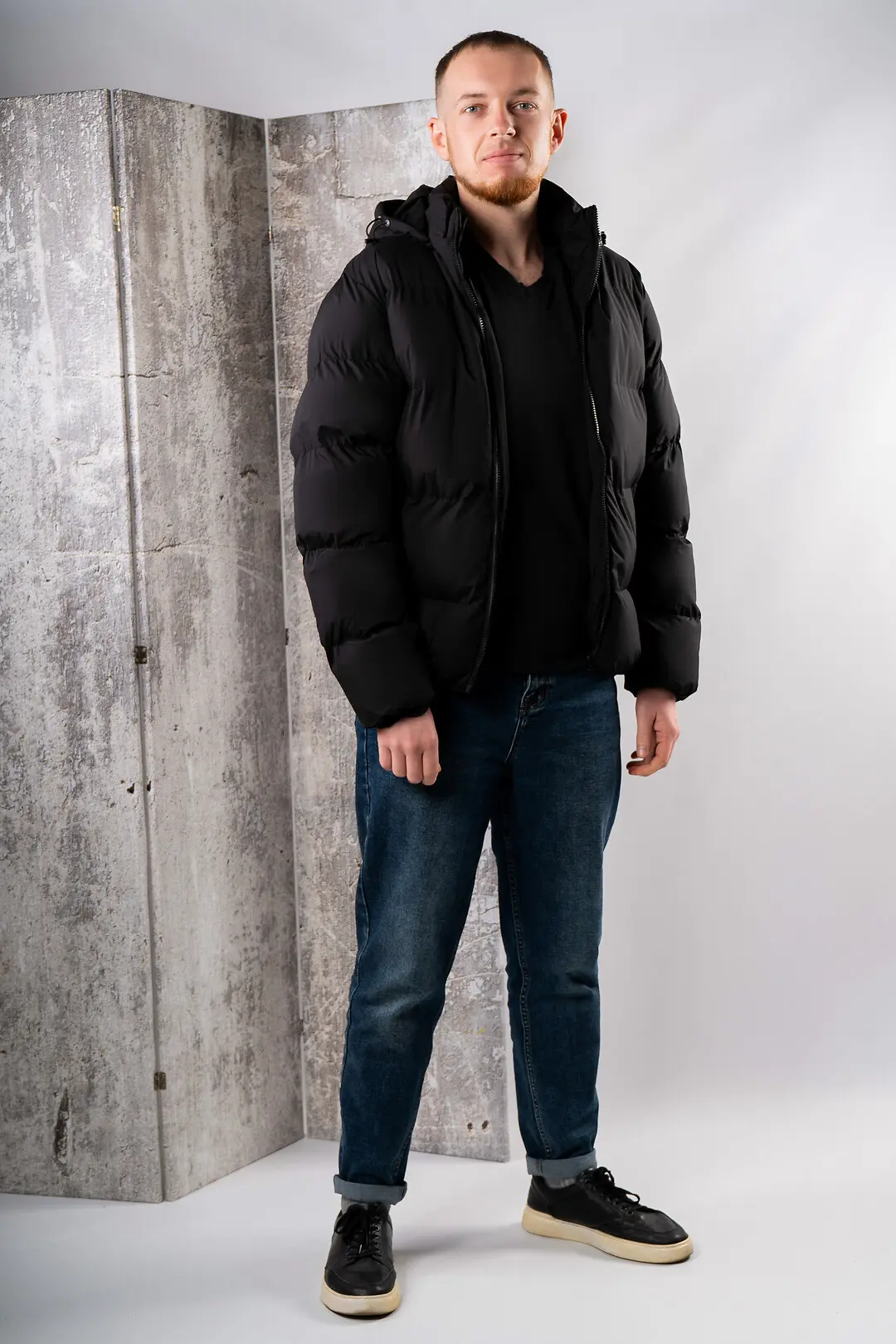 Куртка чоловіча Where Uwear чорна
