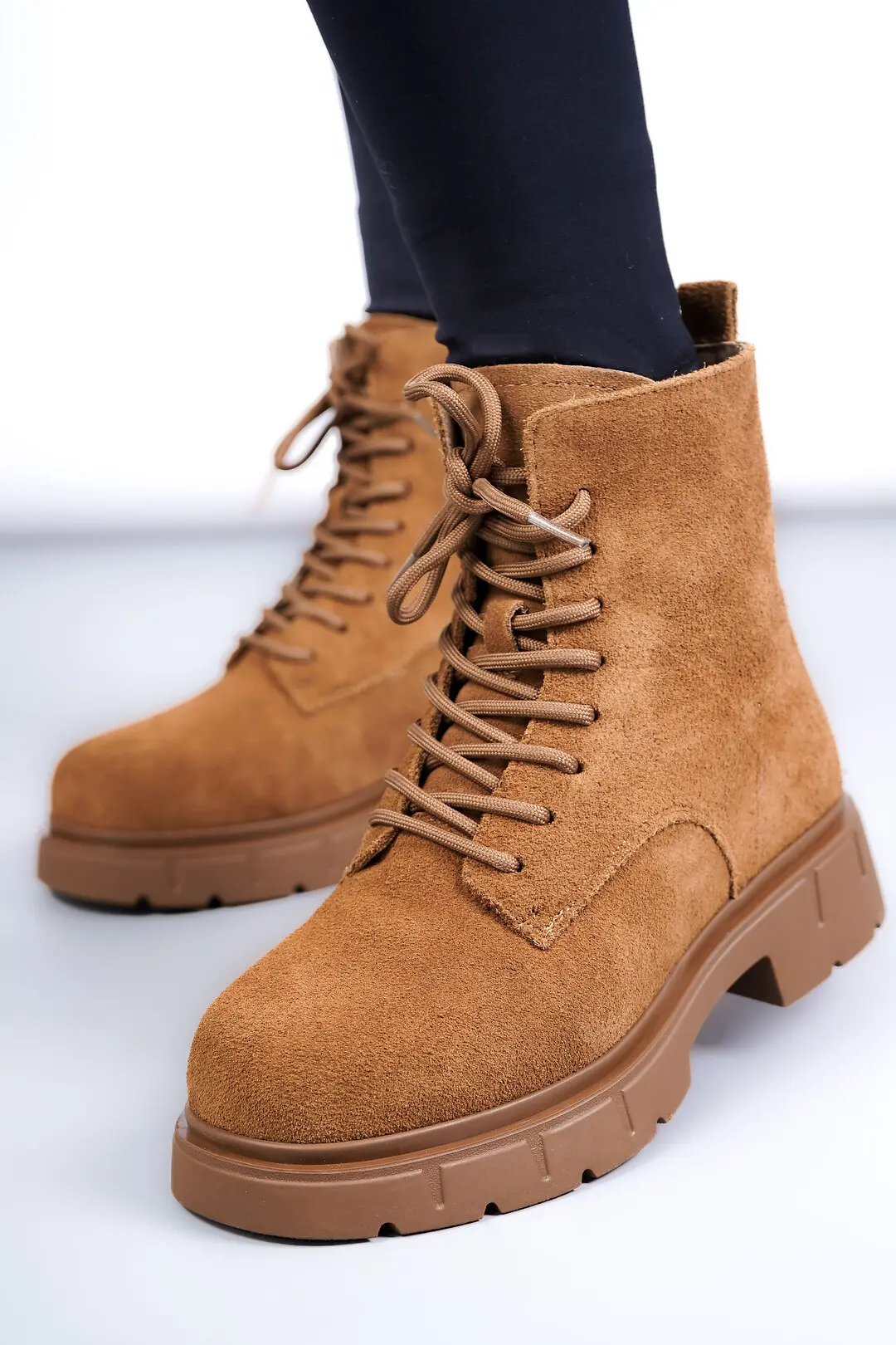 Черевики жіночі Where Uwear AS872-L891-TX228ZM коричневі