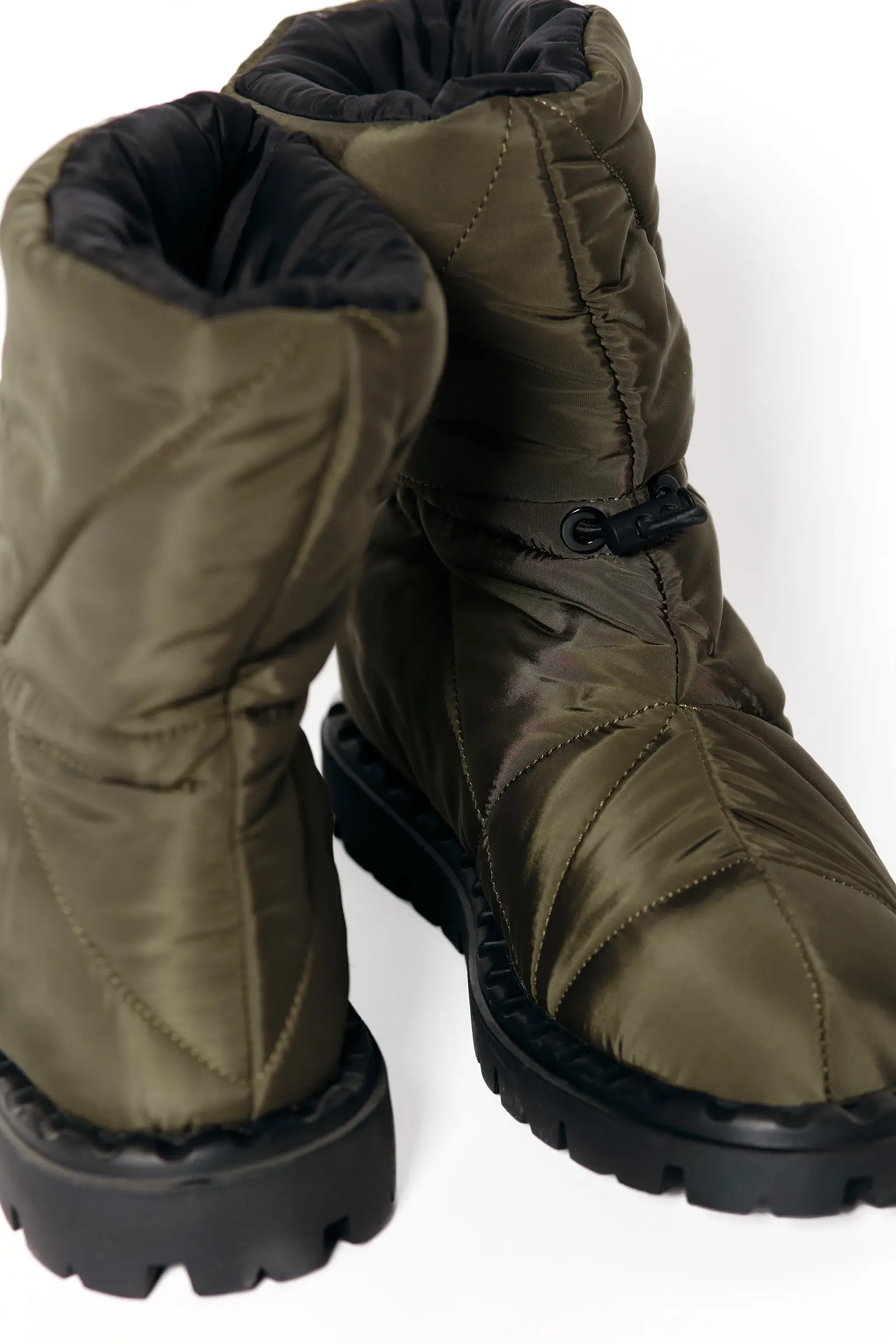Дутики жіночі Fashion М3 хакі