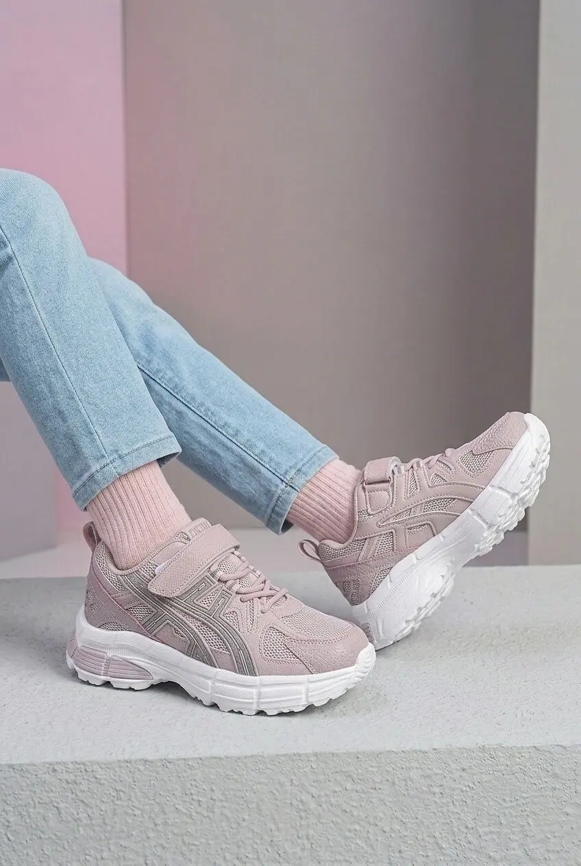 Кросівки дитячі Fashion рожеві з екошкіри та текстилю