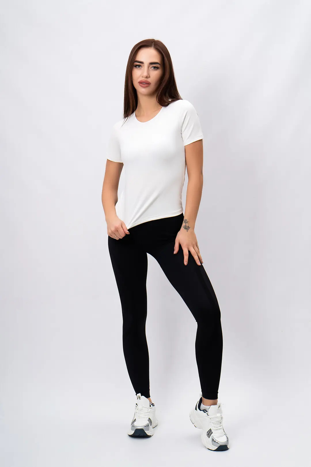 Футболка жіноча спортивна Where Uwear біла