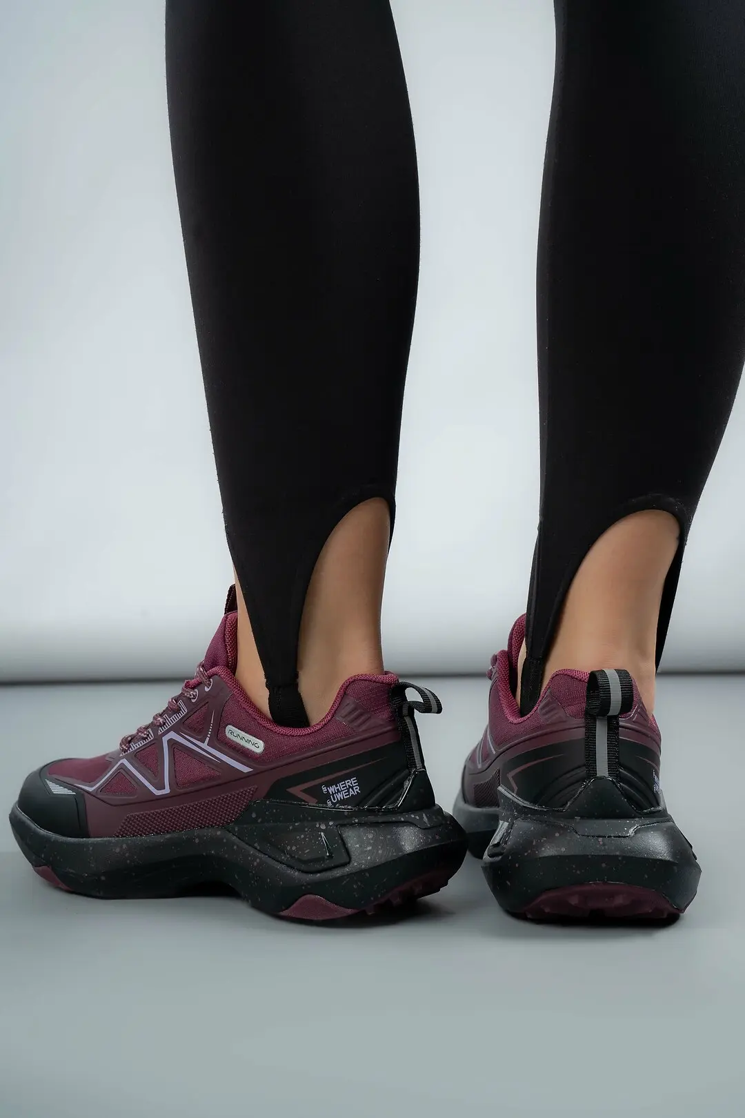 Кросівки жіночі Where Uwear WUW5993W-FUSHIA/BLACK фуксія