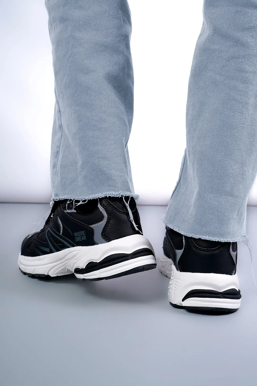 Кросівки жіночі Where Uwear TF-25-33-black чорні
