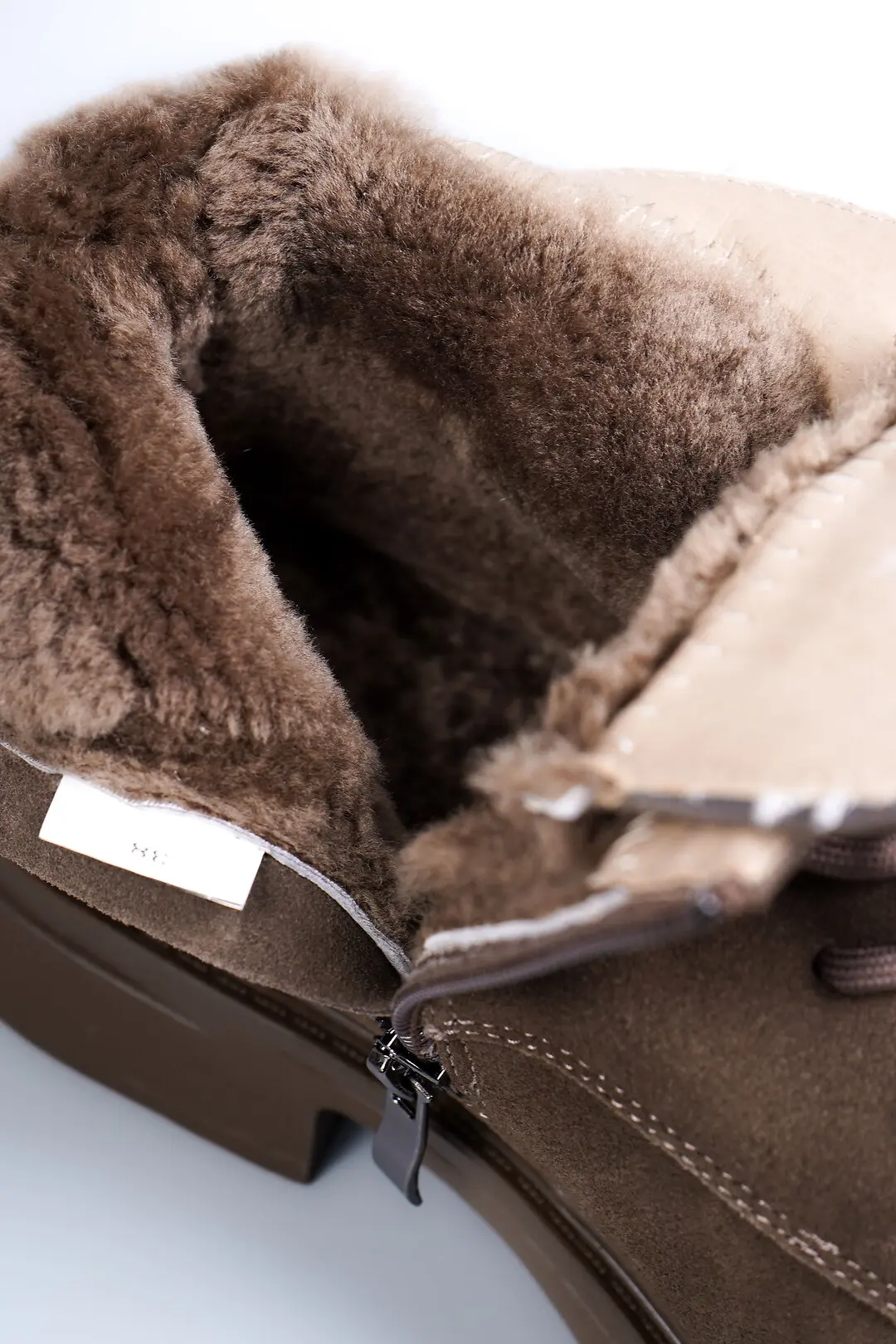 Черевики жіночі Where Uwear AS150-L576-TX2266ZM натуральна замша коричневі
