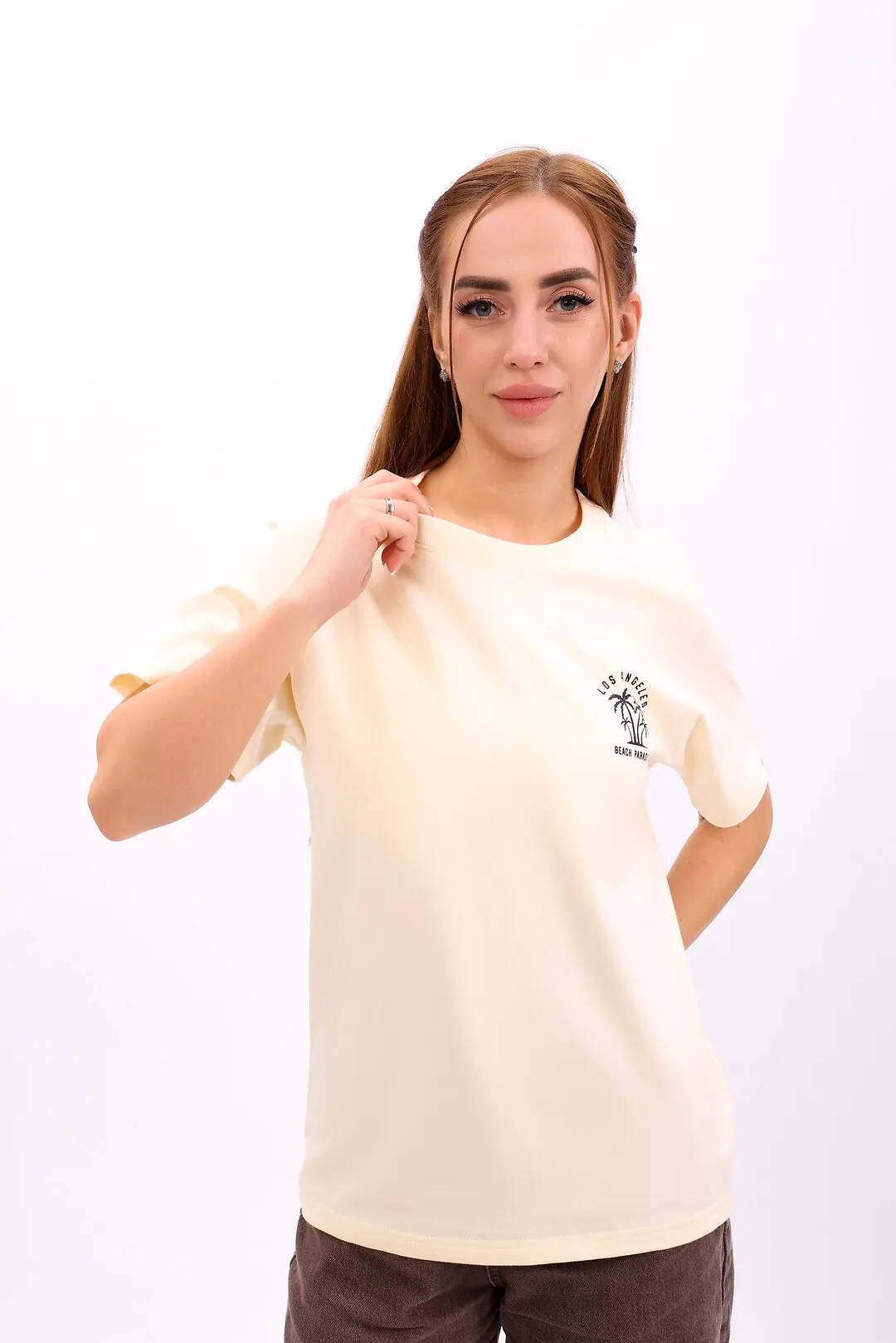 Футболка жіноча Where Uwear жовта