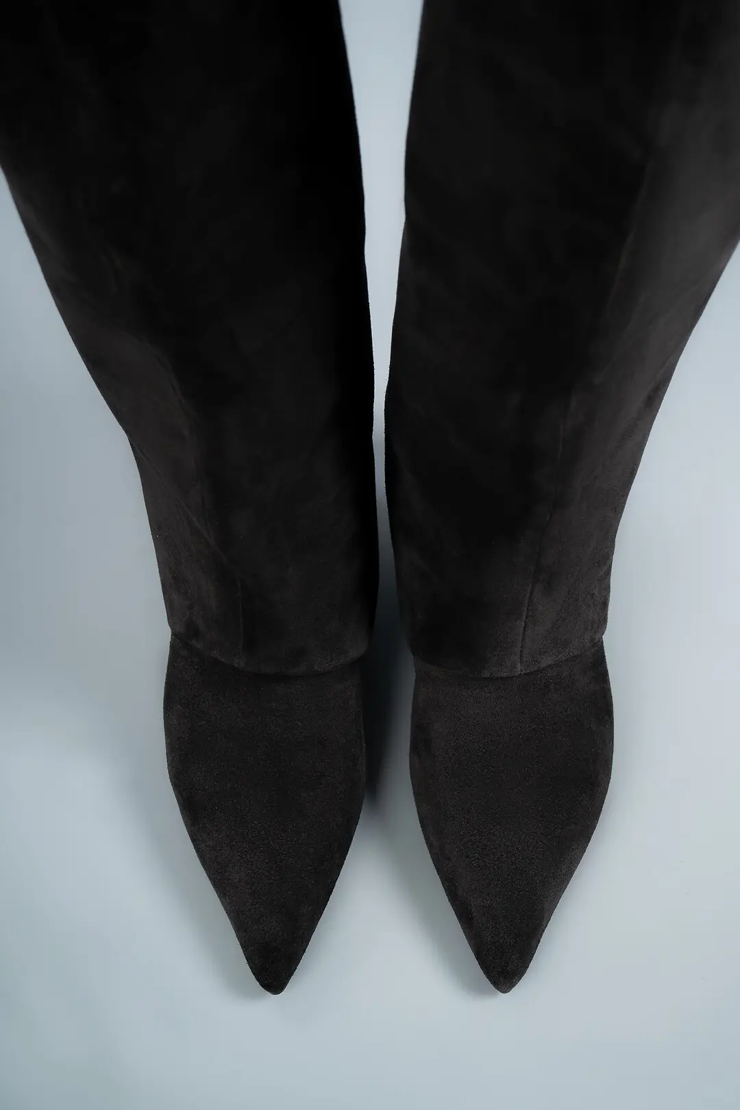 Чоботи жіночі Where Uwear K525-809-1 коричневі натуральна замша