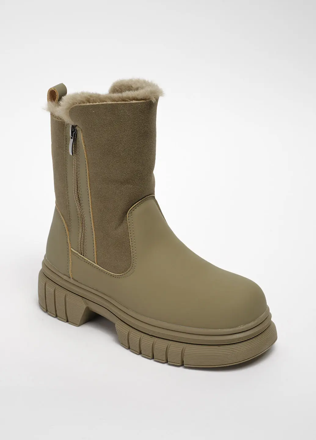 Чоботи жіночі зимові Fashion J601-3 хакі