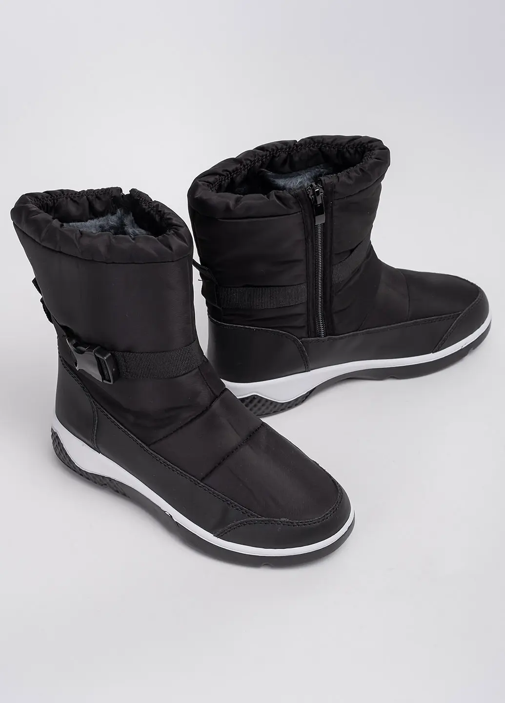 Дутики жіночі Power LJ-6(BLACK) чорні