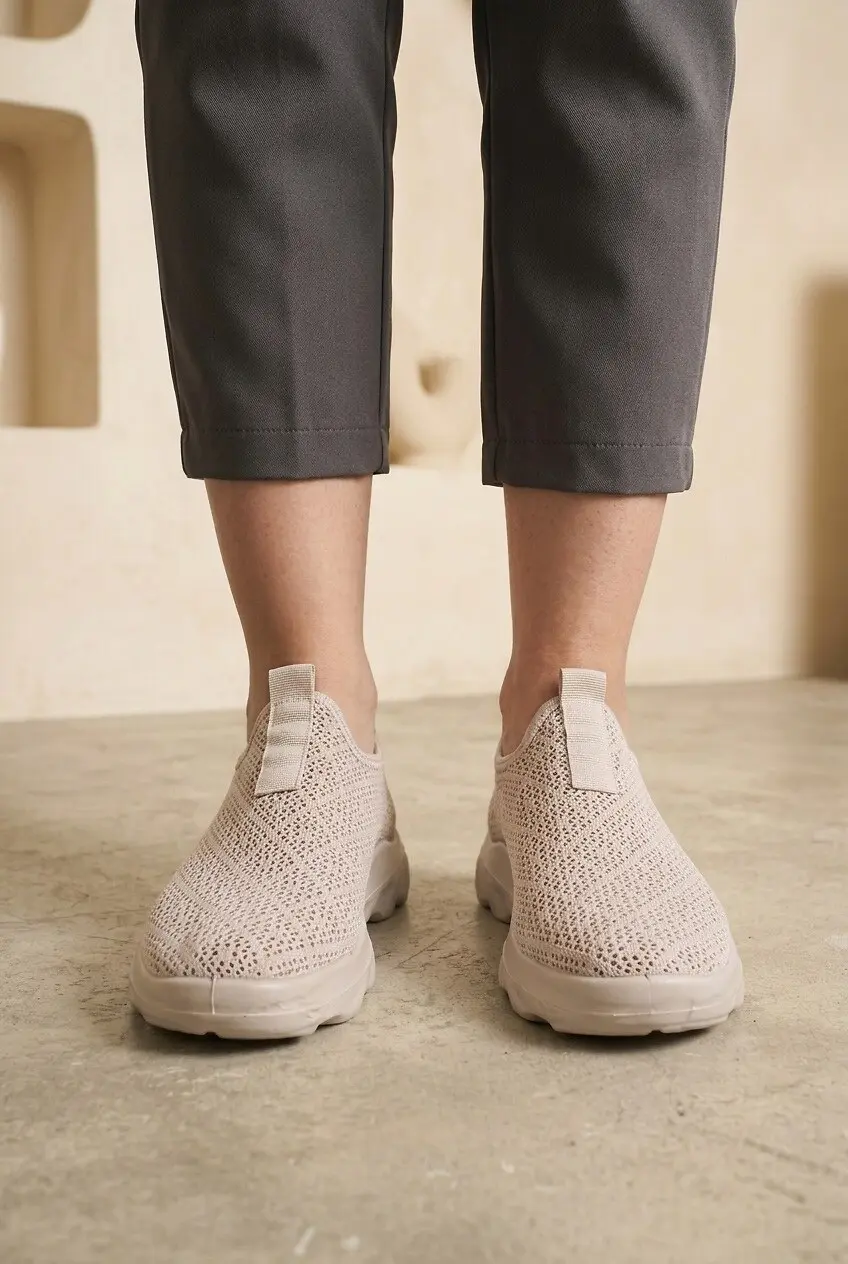 Сліпони жіночі Fashion бежеві