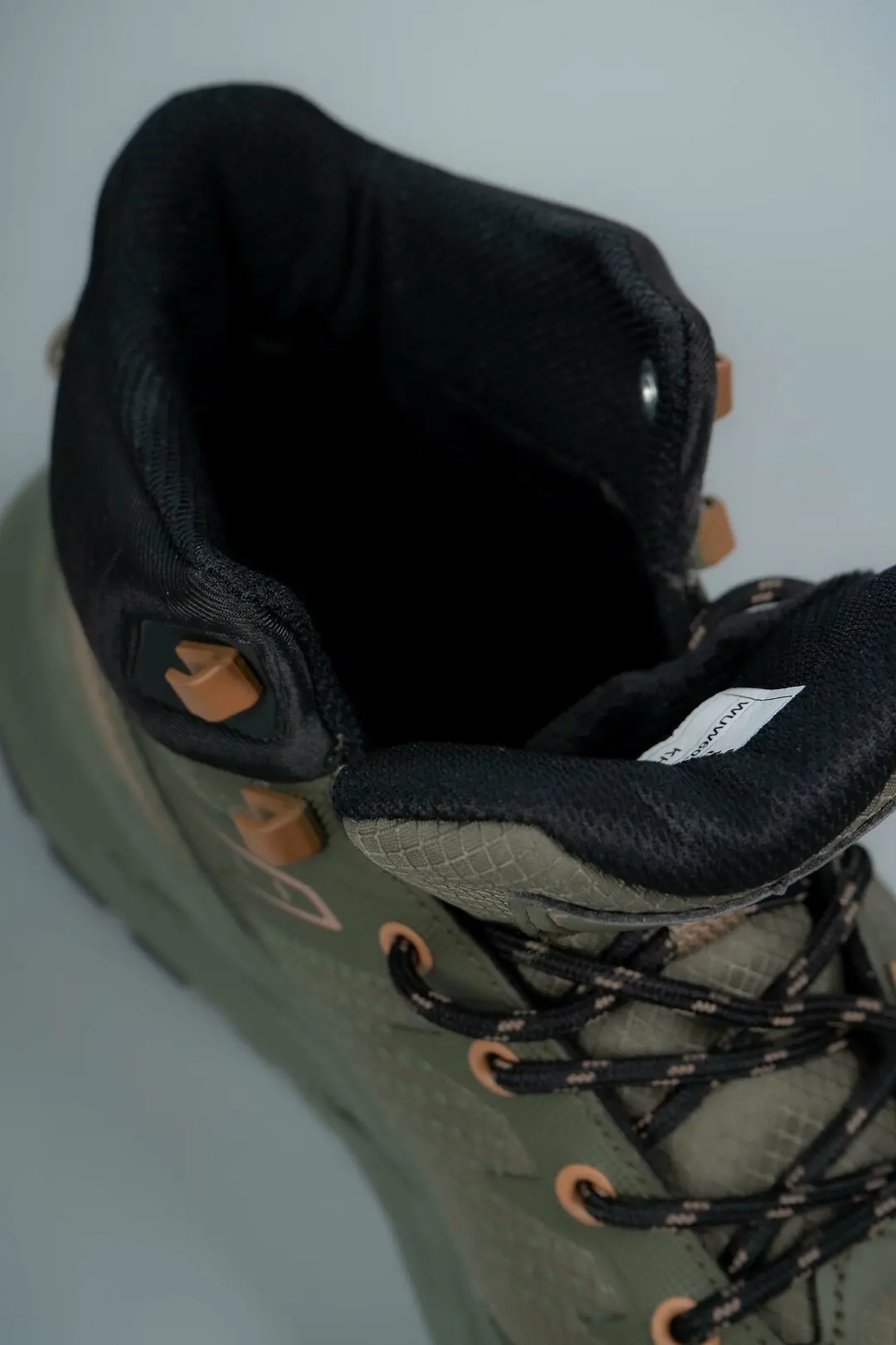 Кросівки чоловічі високі Where Uwear WUW6034M-KHAKI хакі