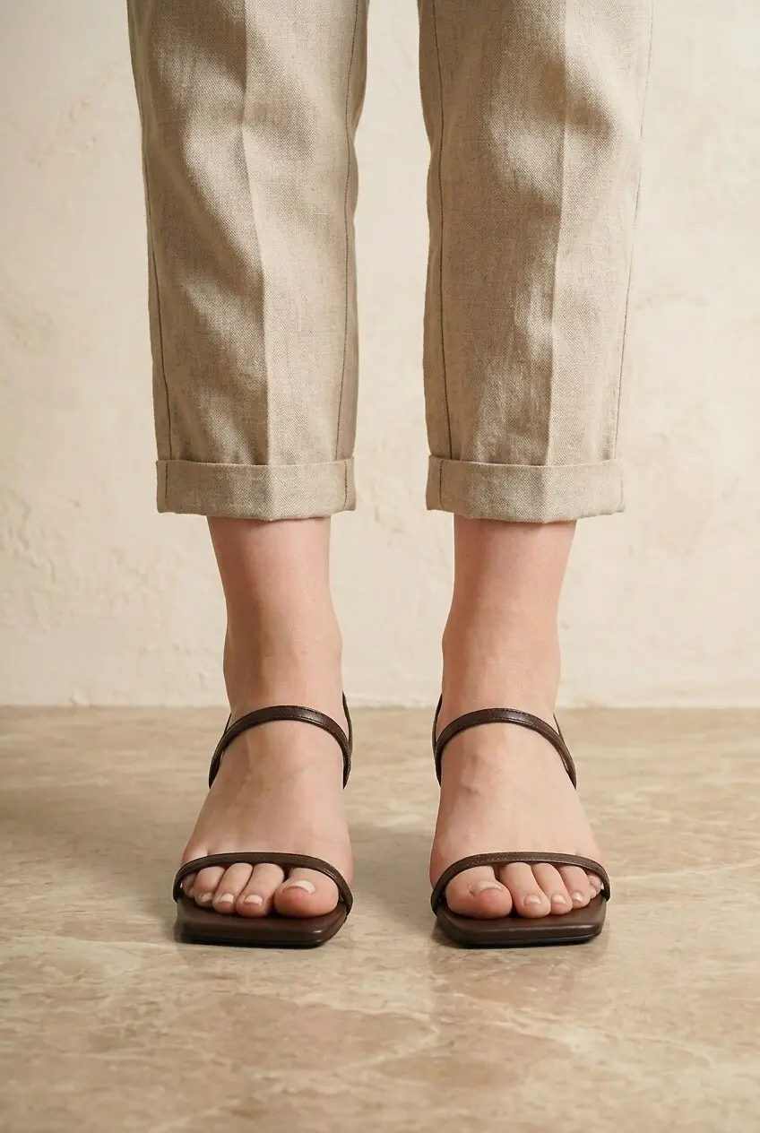 Босоніжки жіночі Where Uwear коричневі