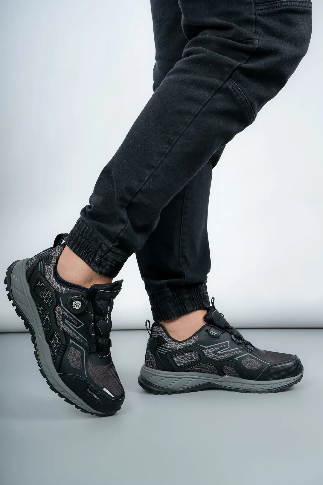 Кросівки чоловічі Where Uwear WUW5477-BLACK чорні