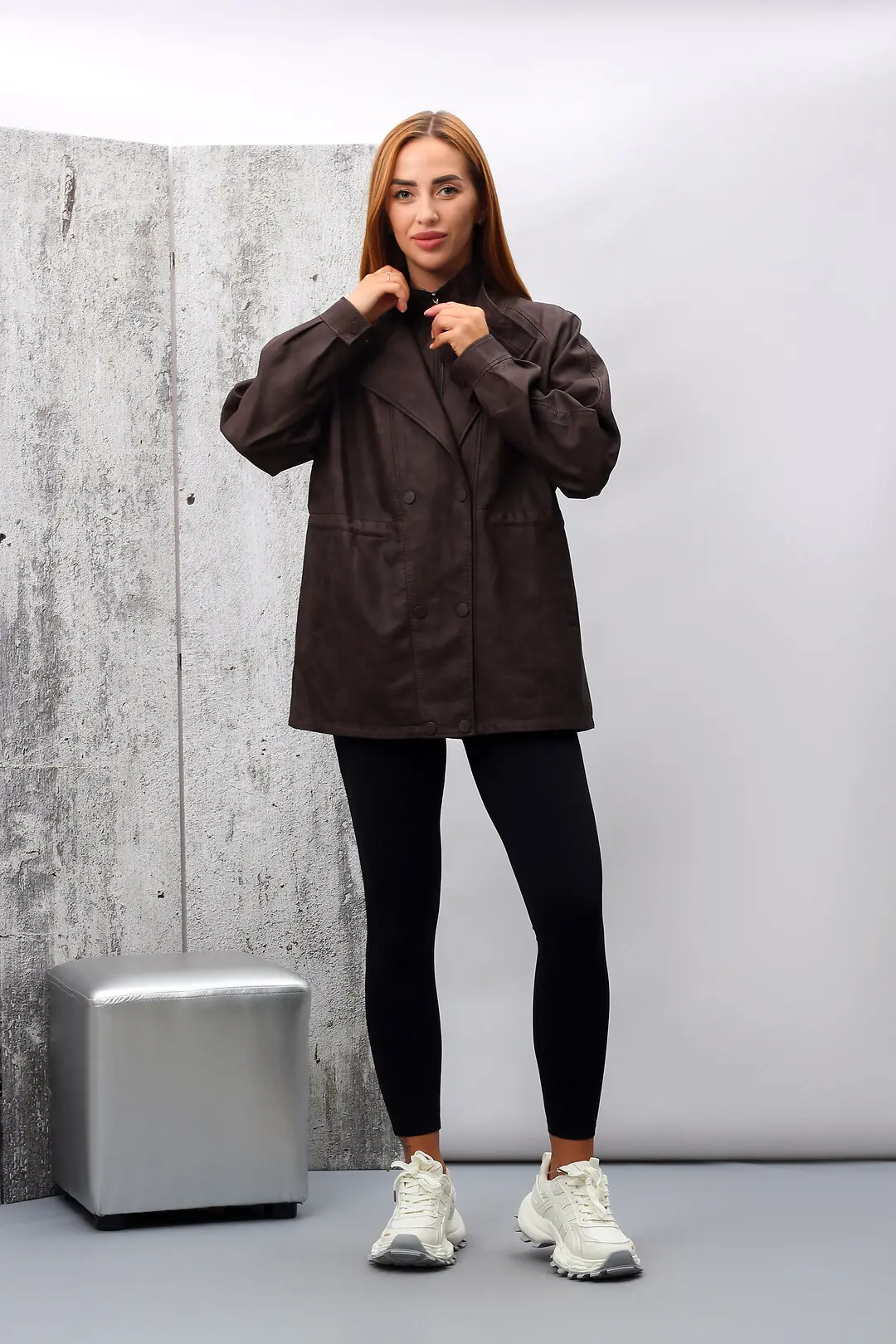 Куртка жіноча Fashion 2580 коричнева