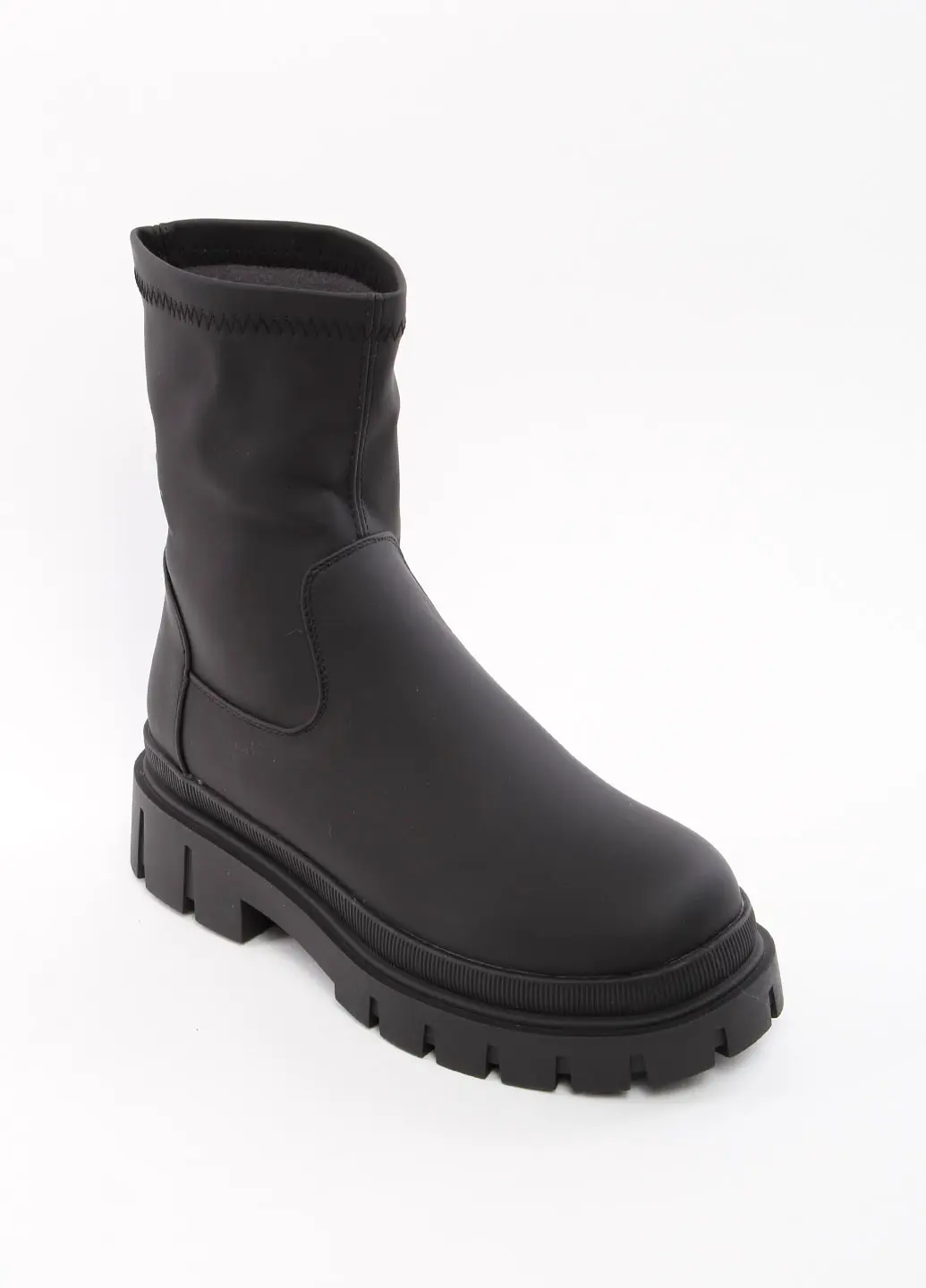 Черевики жіночі Power чорні зимові на хутрі